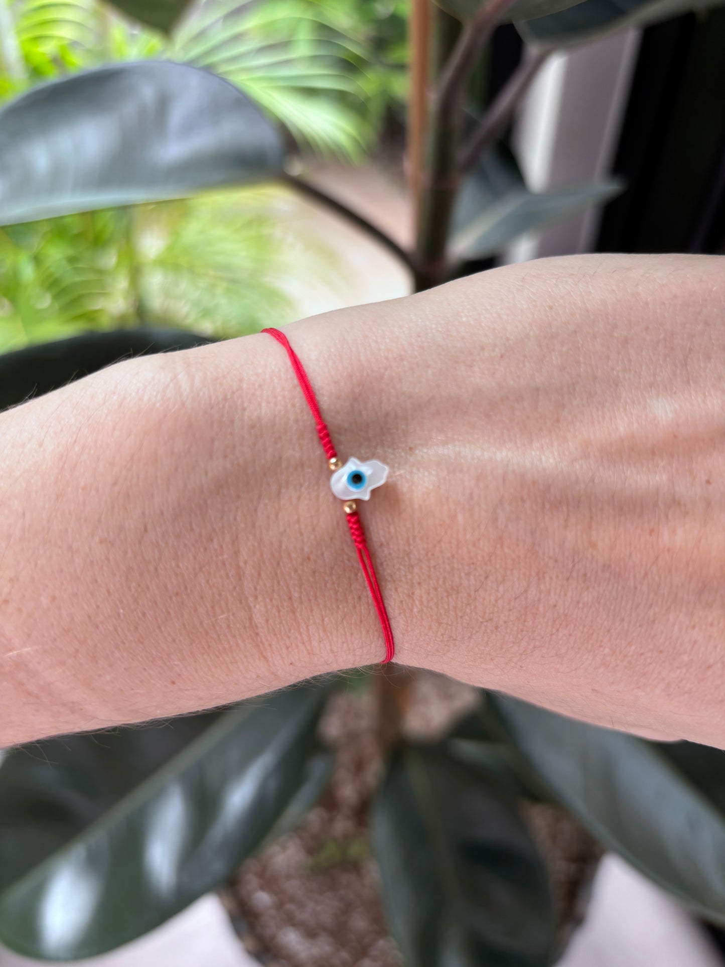 Pulsera Hamsa con ojo